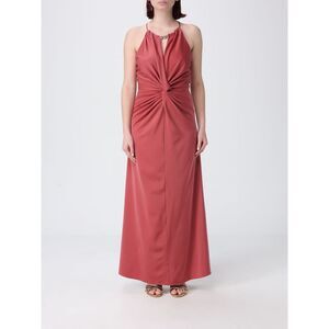 H Couture Dress Woman Mahogany